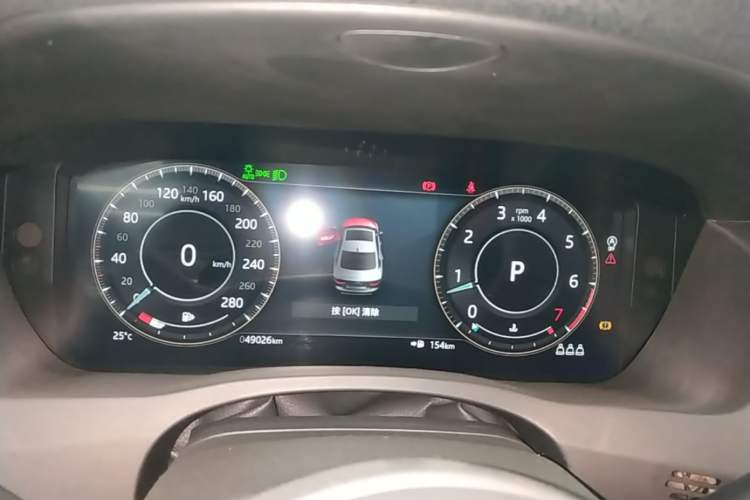 Used Jaguar XEL 2022 2.0T 250 PS R-DYNAMIC S Advanced Sport Edition Instrument Cluster