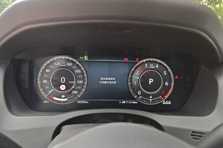 Used Jaguar XEL 2022 2.0T 250 PS R-DYNAMIC S Advanced Sport Edition Instrument Cluster