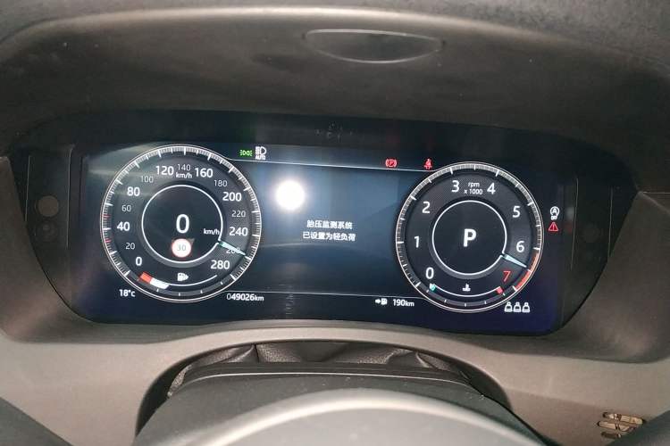 Used Jaguar XEL 2022 2.0T 250 PS R-DYNAMIC S Advanced Sport Edition Instrument Cluster