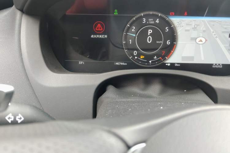 Used Jaguar XEL 2022 2.0T 250 PS R-DYNAMIC S Advanced Sport Edition Odometer Close Up