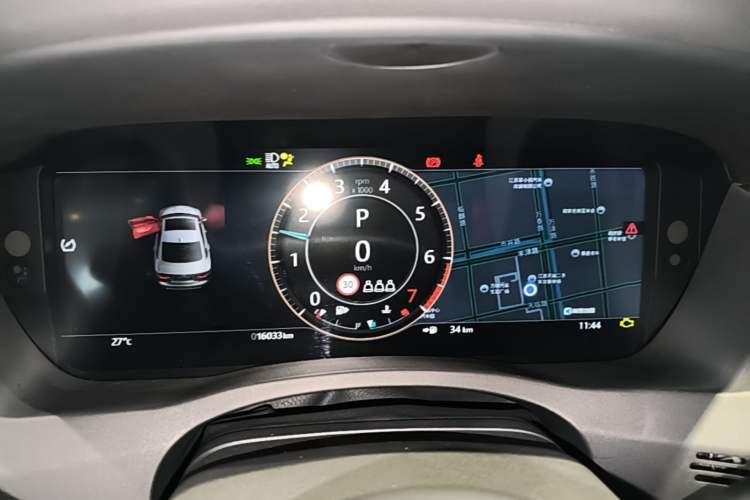 Used Jaguar XEL 2024 2.0T 250 PS R-DYNAMIC S Ebony Black Sport Edition Instrument Cluster