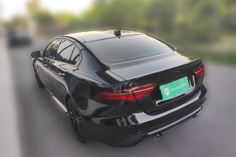 Used Jaguar XEL 2024 2.0T 250 PS R-DYNAMIC S Ebony Black Sport Edition Rear Left 45 Deg