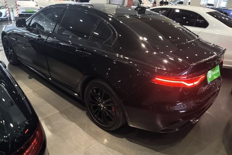 Used Jaguar XEL 2024 2.0T 250 PS R-DYNAMIC S Ebony Black Sport Edition Rear Left 45 Deg