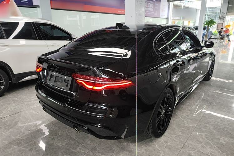 Used Jaguar XEL 2024 2.0T 250 PS R-DYNAMIC S Ebony Black Sport Edition Rear Right 45 Deg
