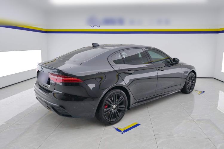 Used Jaguar XEL 2024 2.0T 250 PS R-DYNAMIC S Ebony Black Sport Edition Rear Right 45 Deg