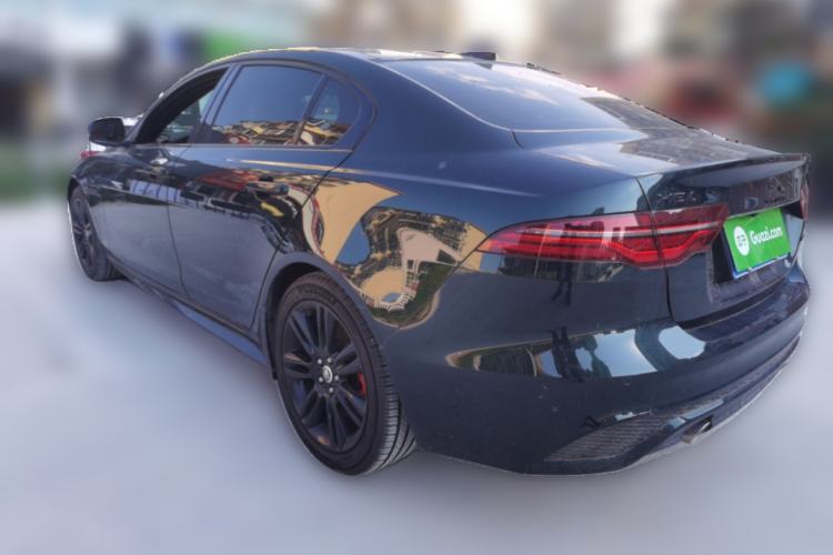 Used Jaguar XEL 2024 2.0T 250 PS R-DYNAMIC S Ebony Black Sport Edition Rear Left 45 Deg