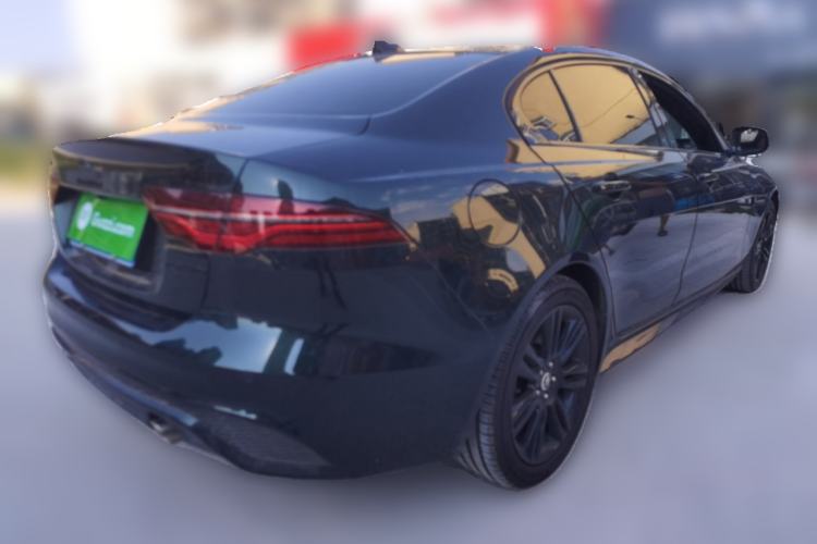 Used Jaguar XEL 2024 2.0T 250 PS R-DYNAMIC S Ebony Black Sport Edition Rear Right 45 Deg