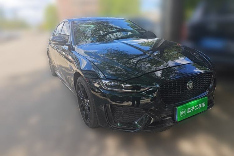 Used Jaguar XEL 2024 2.0T 250 PS R-DYNAMIC S Ebony Black Sport Edition Front Right 45 Deg