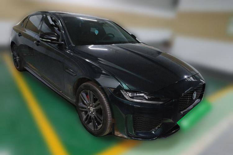 Used Jaguar XEL 2024 2.0T 250 PS R-DYNAMIC S Ebony Black Sport Edition Front Right 45 Deg