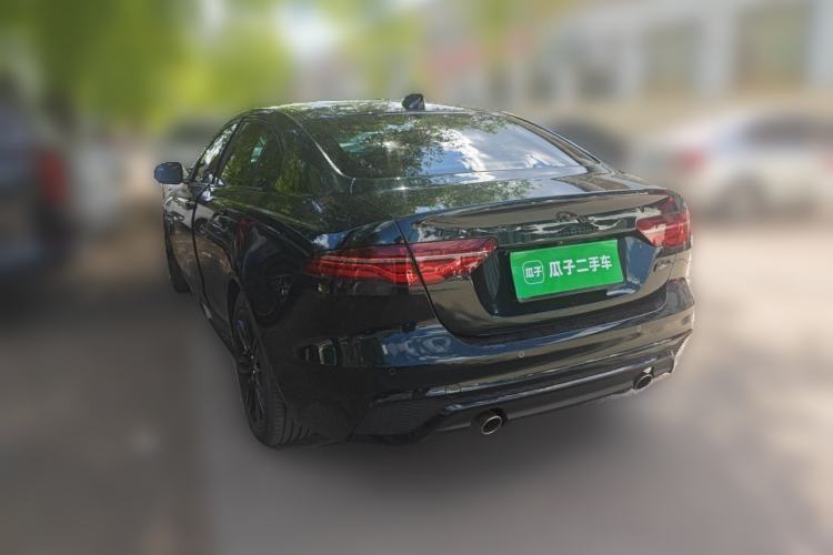 Used Jaguar XEL 2024 2.0T 250 PS R-DYNAMIC S Ebony Black Sport Edition Rear Left 45 Deg