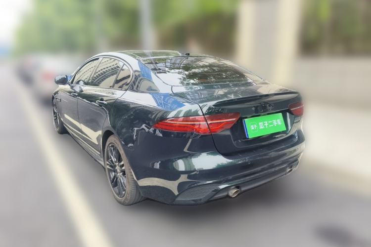 Used Jaguar XEL 2024 2.0T 250 PS R-DYNAMIC S Ebony Black Sport Edition Rear Left 45 Deg