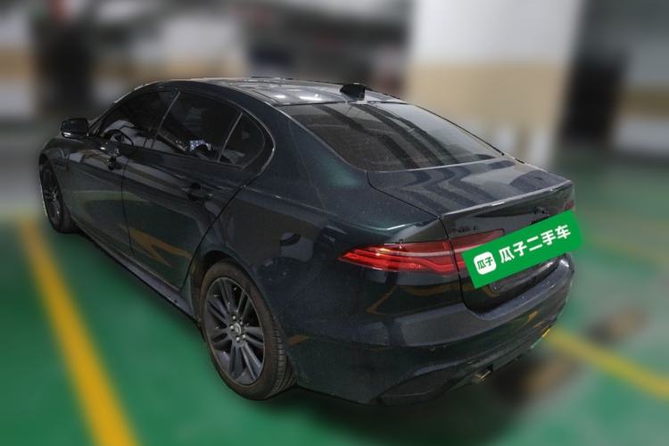Used Jaguar XEL 2024 2.0T 250 PS R-DYNAMIC S Ebony Black Sport Edition Rear Left 45 Deg