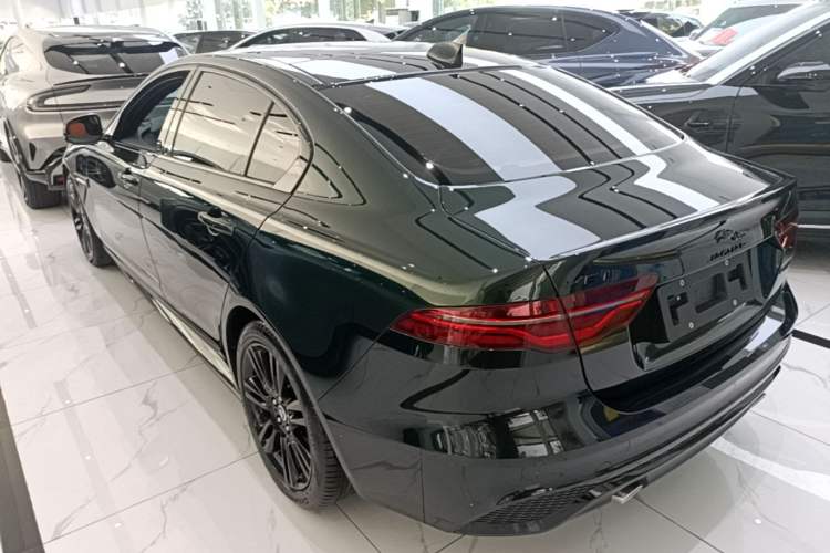 Used Jaguar XEL 2024 2.0T 250 PS R-DYNAMIC S Ebony Black Sport Edition Rear Left 45 Deg