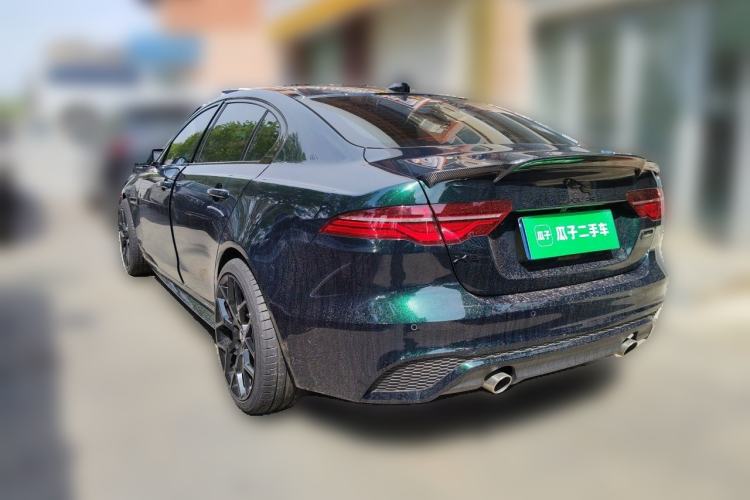 Used Jaguar XEL 2024 2.0T 250 PS R-DYNAMIC S Ebony Black Sport Edition Rear Left 45 Deg