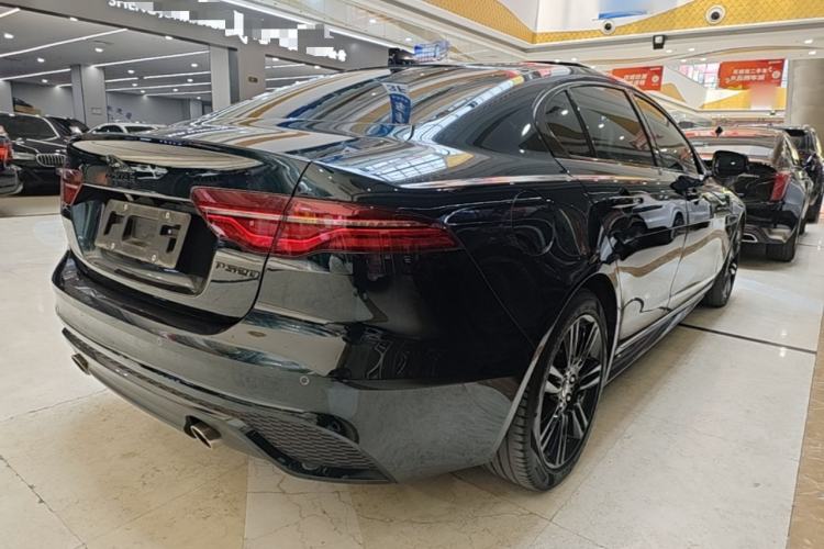 Used Jaguar XEL 2024 2.0T 250 PS R-DYNAMIC S Ebony Black Sport Edition Rear Right 45 Deg