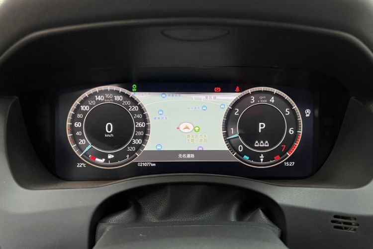Used Jaguar XEL 2024 2.0T 250 PS R-DYNAMIC S Ebony Black Sport Edition Odometer Close Up