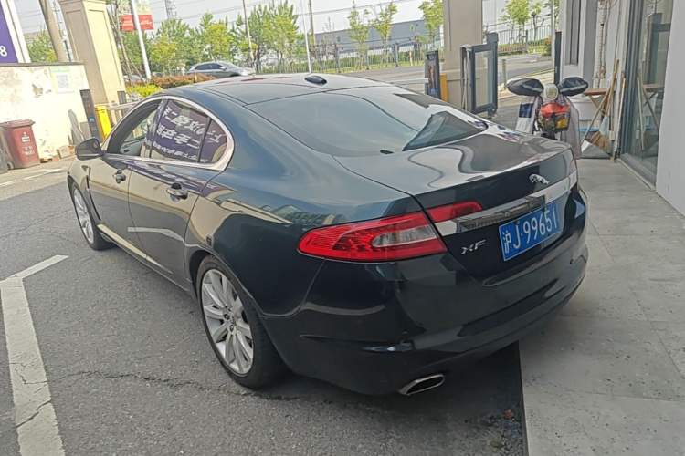 Used Jaguar XF 2008 XF 3.0 V6 Premium Luxury Edition Rear Left 45 Deg