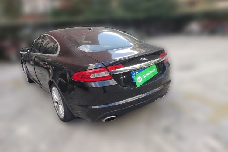 Used Jaguar XF 2009 XF 3.0L V6 Luxury Edition Rear Left 45 Deg