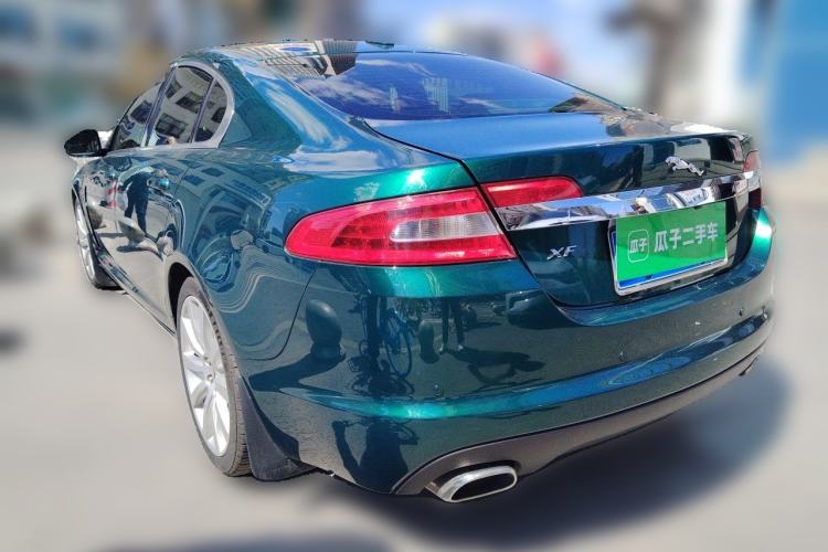 Used Jaguar XF 2009 XF 3.0L V6 Luxury Edition Rear Left 45 Deg