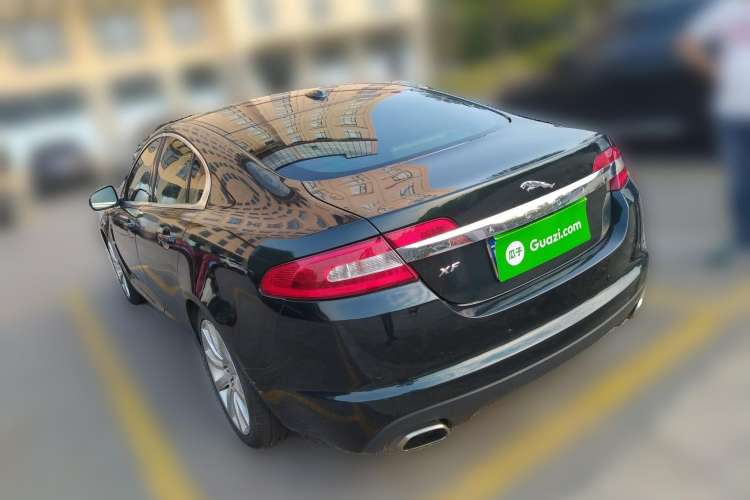 Used Jaguar XF 2009 XF 3.0L V6 Luxury Edition Rear Left 45 Deg