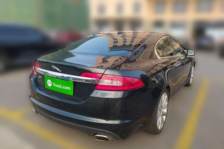 Used Jaguar XF 2009 XF 3.0L V6 Luxury Edition Rear Right 45 Deg