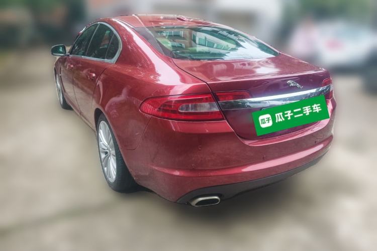 Used Jaguar XF 2009 XF 3.0L V6 Luxury Edition Rear Left 45 Deg