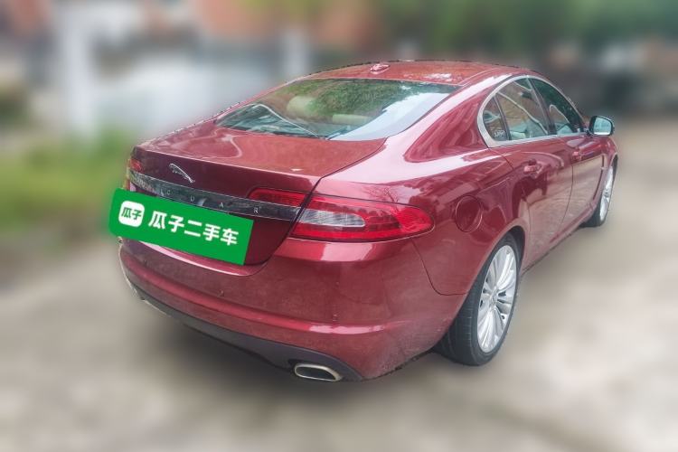 Used Jaguar XF 2009 XF 3.0L V6 Luxury Edition Rear Right 45 Deg