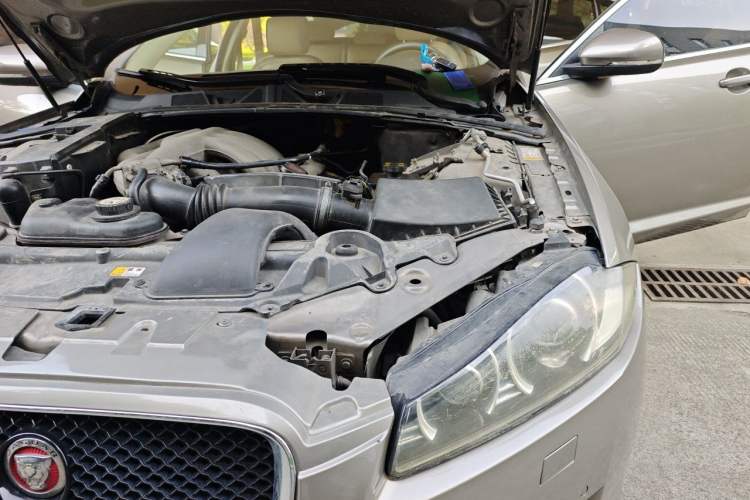 Used Jaguar XF 2009 XF 3.0L V6 Luxury Edition Engine Bay Left