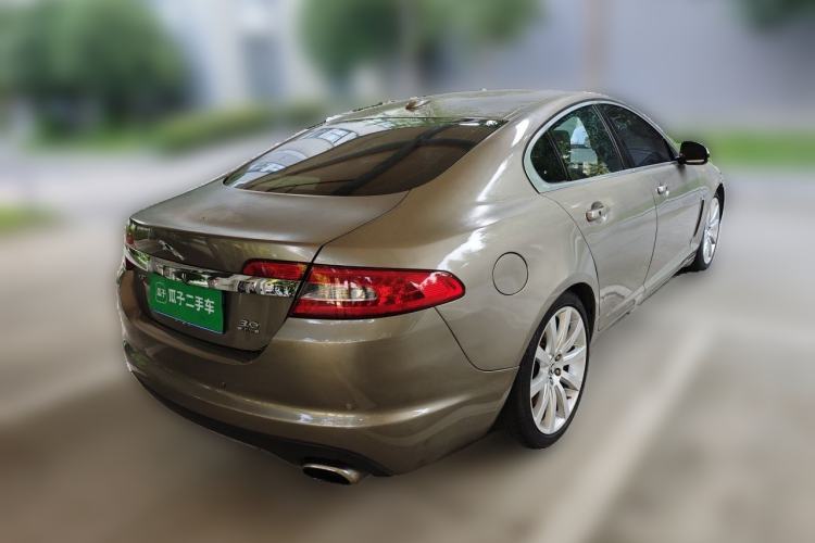 Used Jaguar XF 2009 XF 3.0L V6 Luxury Edition Rear Right 45 Deg
