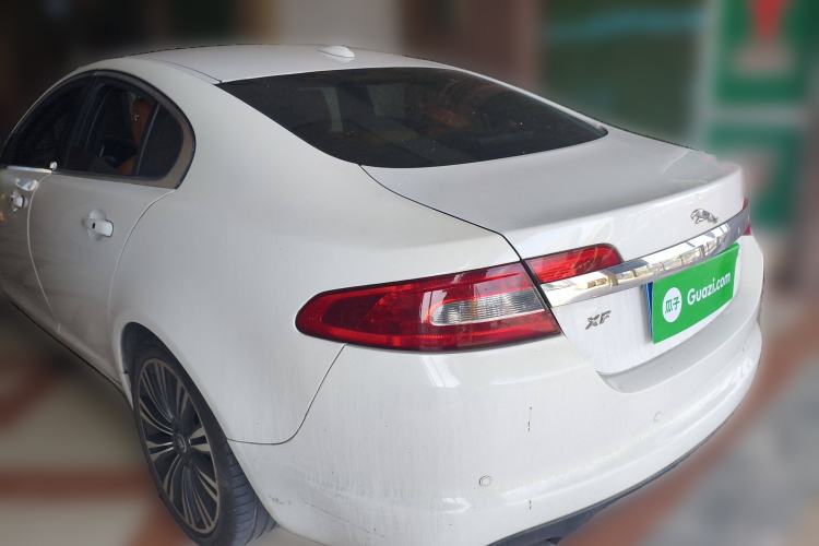 Used Jaguar XF 2009 XF 3.0L V6 Luxury Edition Rear Left 45 Deg