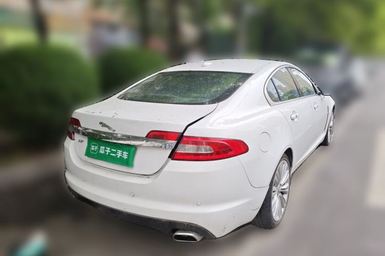 Used Jaguar XF 2011 XF 3.0 V6 75th Anniversary Edition Rear Right 45 Deg