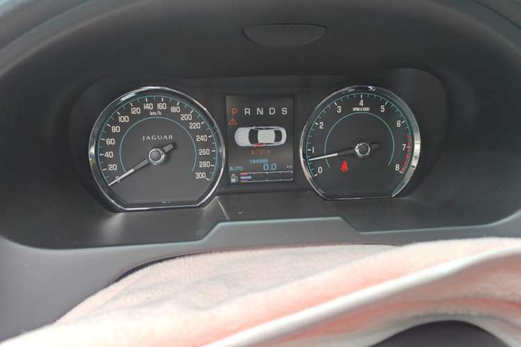 Used Jaguar XF 2012 XF 3.0L V6 London Limited Edition Odometer Close Up