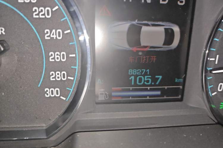 Used Jaguar XF 2012 XF 3.0L V6 London Limited Edition Odometer Close Up