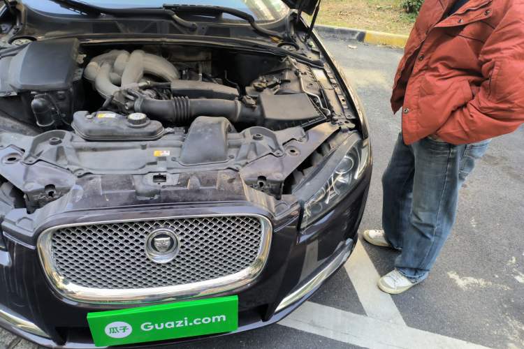 Used Jaguar XF 2012 XF 3.0L V6 Prestige Edition Engine Bay Left
