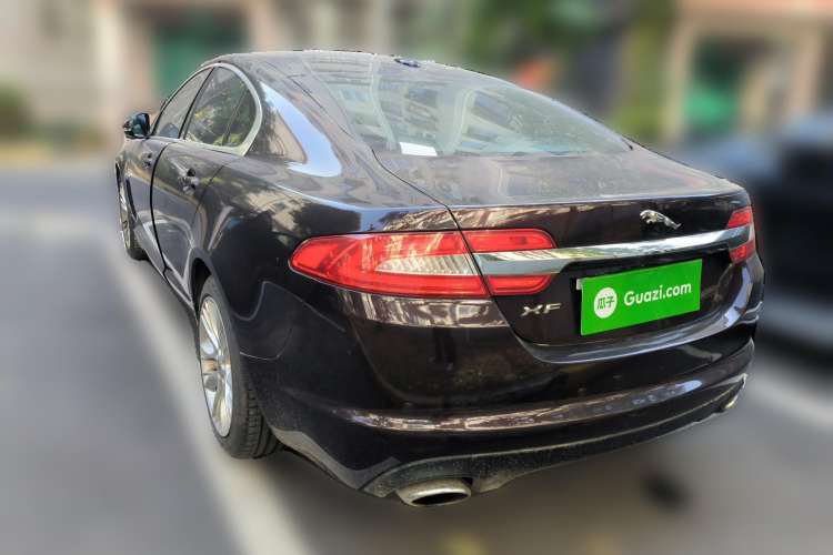Used Jaguar XF 2012 XF 3.0L V6 Prestige Edition Rear Left 45 Deg