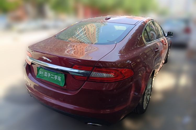 Used Jaguar XF 2012 XF 3.0L V6 Luxury Edition Rear Right 45 Deg