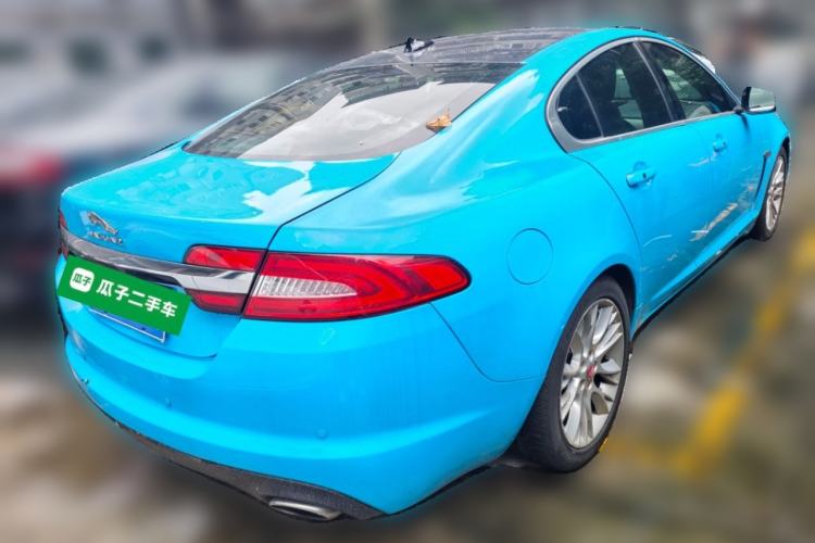 Used Jaguar XF 2013 XF 2.0T Luxury Edition Rear Right 45 Deg