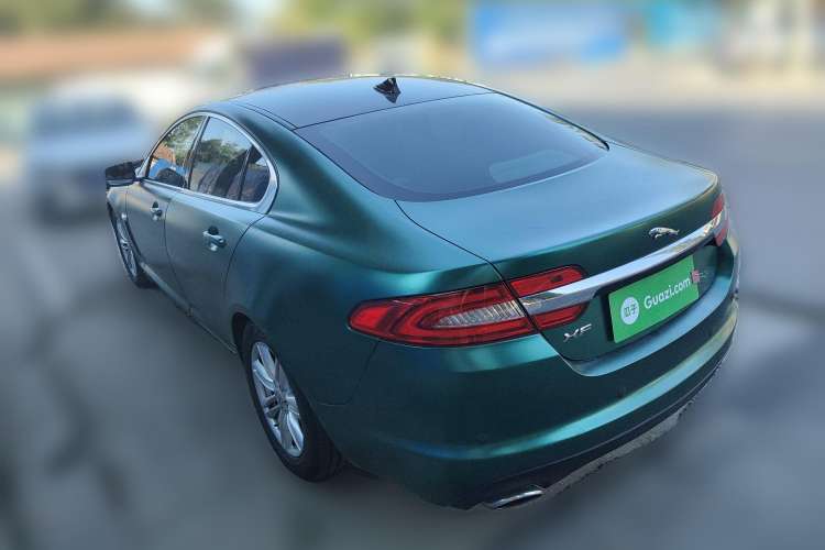 Used Jaguar XF 2013 XF 2.0T Luxury Edition Rear Left 45 Deg