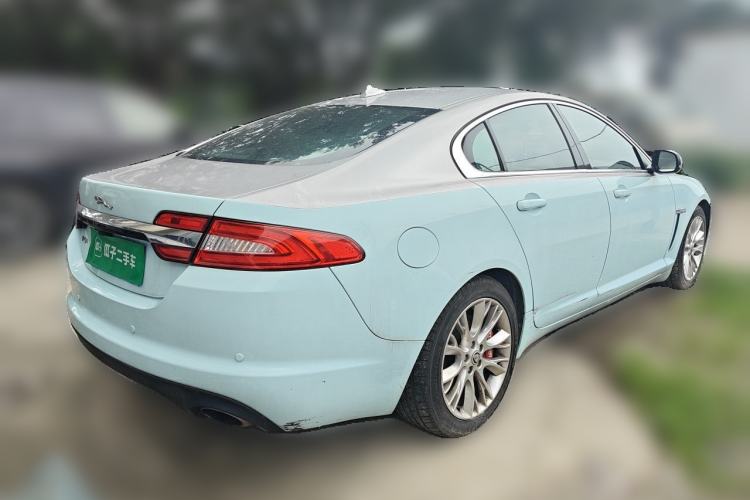 Used Jaguar XF 2013 XF 2.0T Luxury Edition Rear Right 45 Deg
