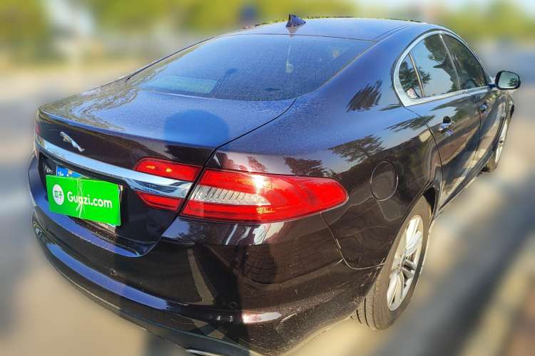 Used Jaguar XF 2013 XF 2.0T Luxury Edition Rear Right 45 Deg