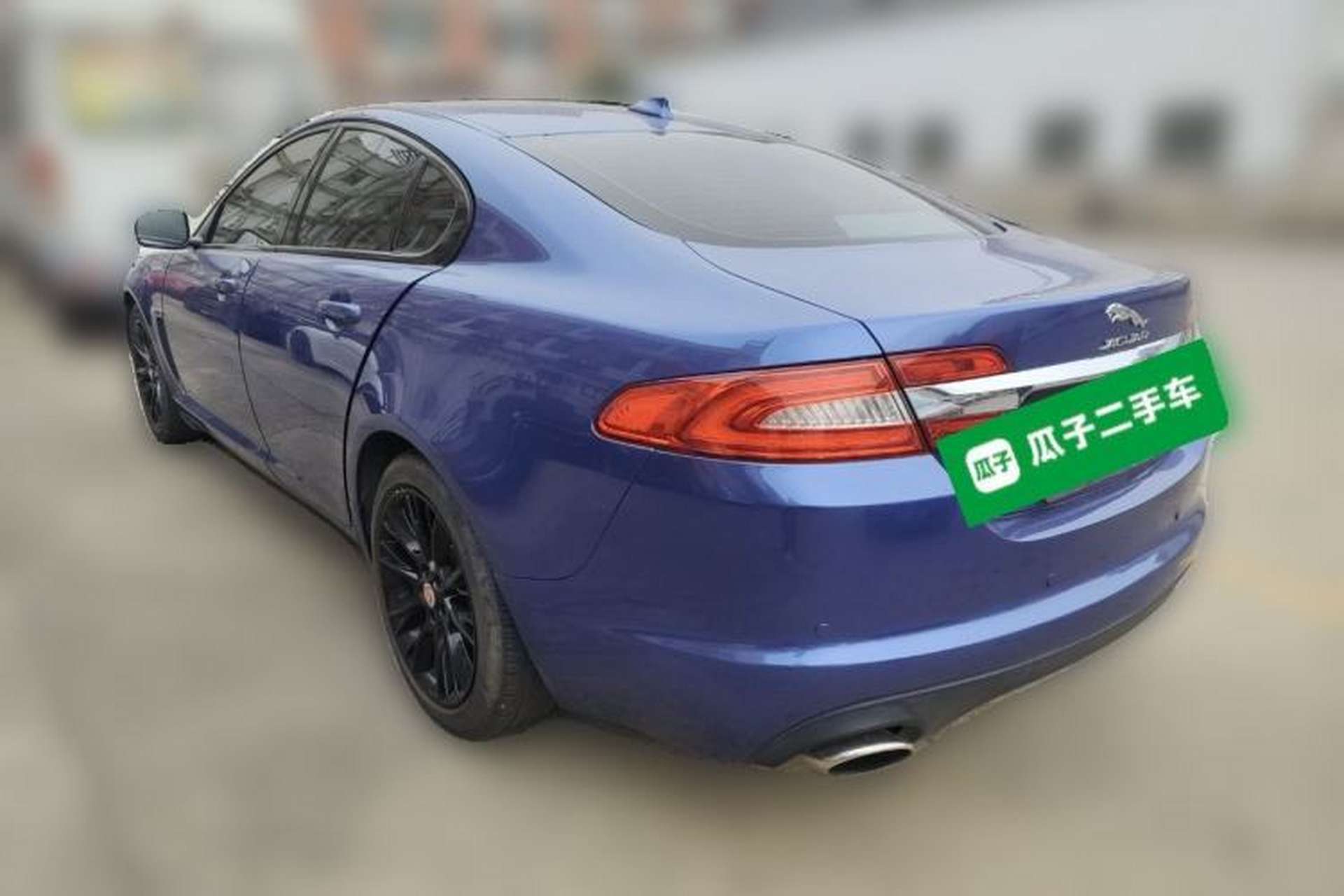 Used Jaguar XF 2014 XF 2.0T Luxury Edition Rear Left 45 Deg