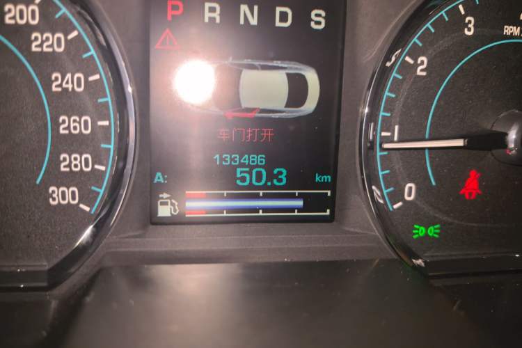 Used Jaguar XF 2014 XF 2.0T Luxury Edition Odometer Close Up