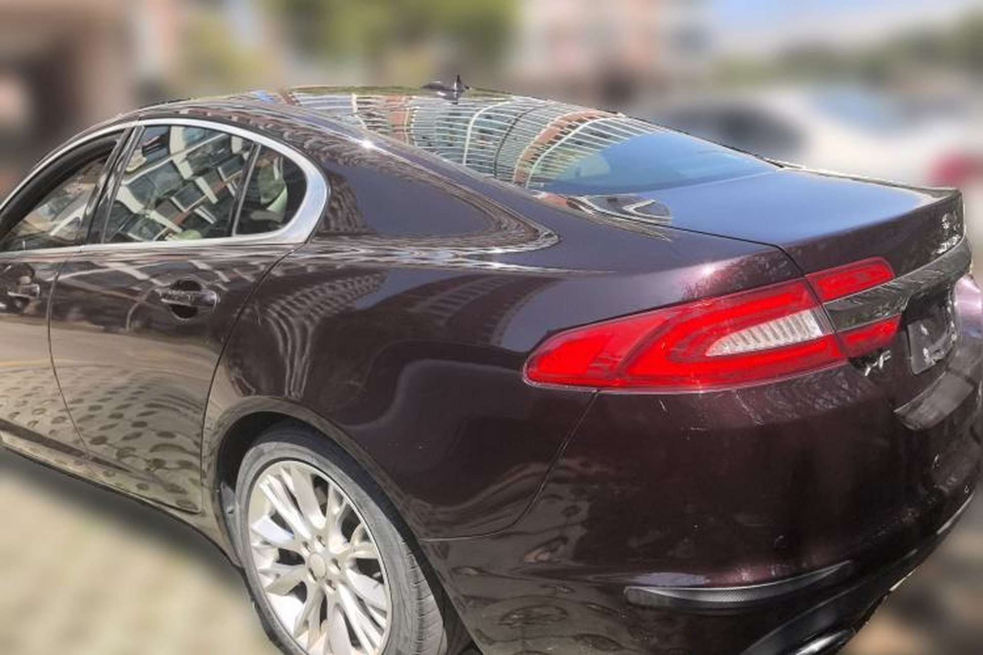 Used Jaguar XF 2014 XF 2.0T Luxury Edition Rear Left 45 Deg