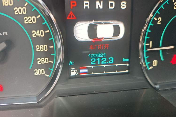 Used Jaguar XF 2014 XF 2.0T Prestige Edition Odometer Close Up