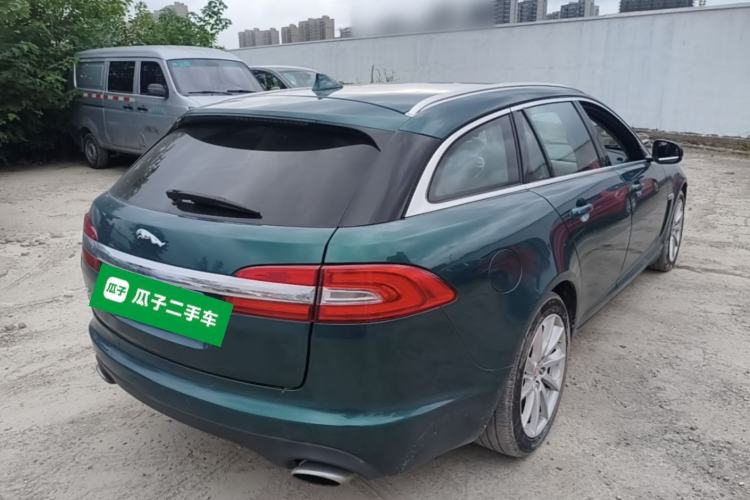 Used Jaguar XF 2014 XF 2.0T Luxury Edition Rear Right 45 Deg