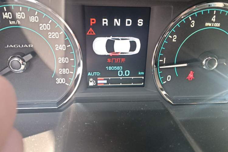 Used Jaguar XF 2014 XF 3.0 SC Luxury Edition Odometer Close Up
