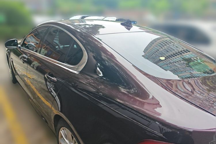 Used Jaguar XF 2014 XF 3.0 SC Elegance Edition Rear Left 45 Deg