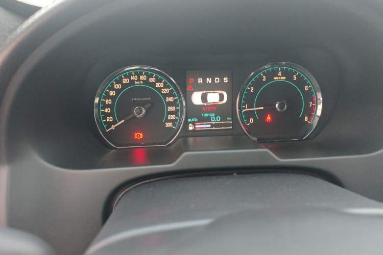Used Jaguar XF 2014 XF 3.0 SC Luxury Edition Odometer Close Up