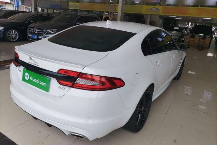 Used Jaguar XF 2014 XF 3.0 SC Sport Club Limited Edition Rear Right 45 Deg
