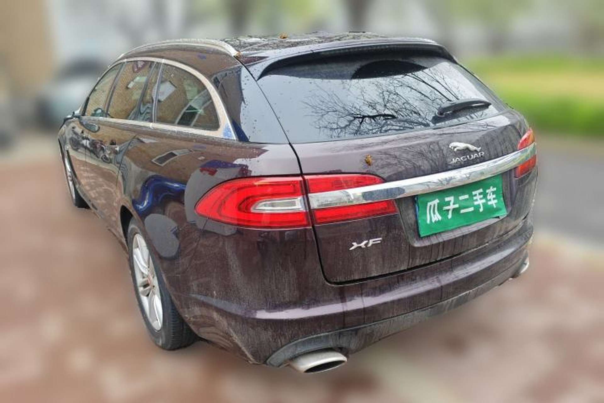 Used Jaguar XF 2015 XF 2.0T Sportbrake Luxury Edition Rear Left 45 Deg